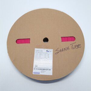 Dunbar 1635F 1/8" 500 Feet Polyolefin 2:1 Heat Shrink Ratio Flame Retardant NWT